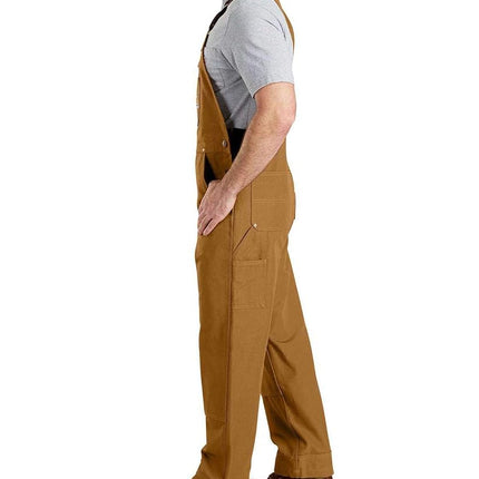 Carhartt Men's Relaxed Fit Duck Bib Overall, Carhartt Brown, 40W x 28L