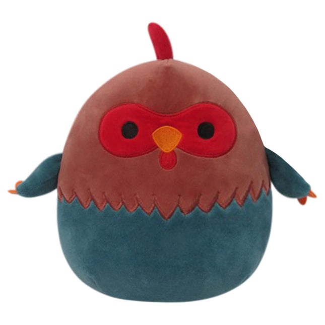 Squishmallows 8" Red and Blue Rooster - Little Ult