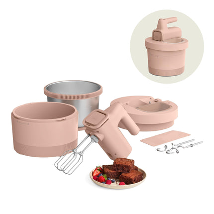 bella 3.5 Qt Hand Blender & Stand Mixer, 2 in 1 El