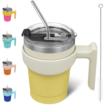 BJPKPK 10oz Stainless Steel Double Wall Insulated 