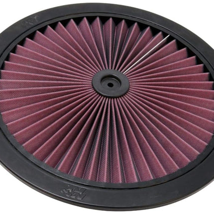K&N X-Stream Top Filter: High Performance, Premium, Washable, Replacement Engine Filter: Filter Height: 1 In, Shape: Round Lid, 66-1601