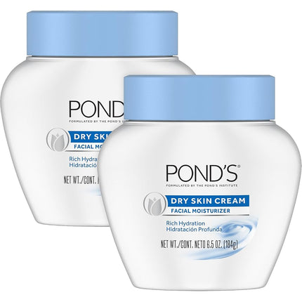 Ponds Dry Skin Cream 6.5oz Jar (2 Pack)