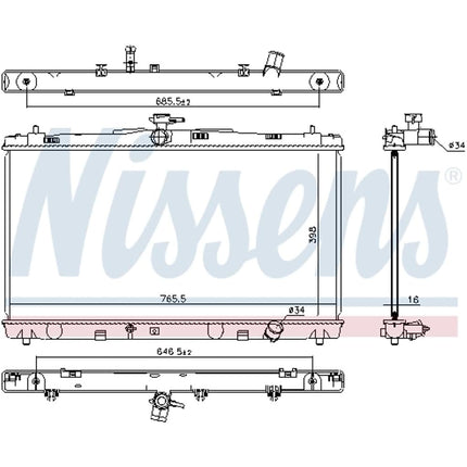 NISSENS 646869 Cooling