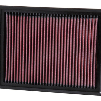 Filtro de aire de motor K&N: alto rendimiento, premium, lavable, filtro de panel: 2015-2019 (X220d, X250d, Navara, NP300, NP300 Navara, Alaskan) , 33-3059