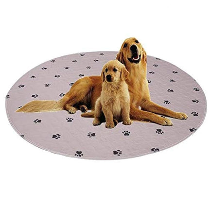 Washable Dog Pee Pads with Puppy Grooming Gloves,P