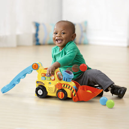 Excavadora Empuja y Pop de VTech Pop-a-Balls