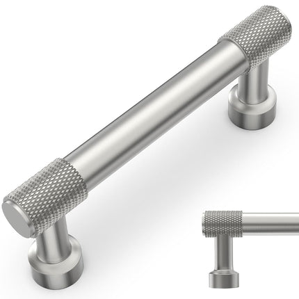 BUKOBYHE 10 Pack 3Inch(76mm) Brushed Satin Nickel 