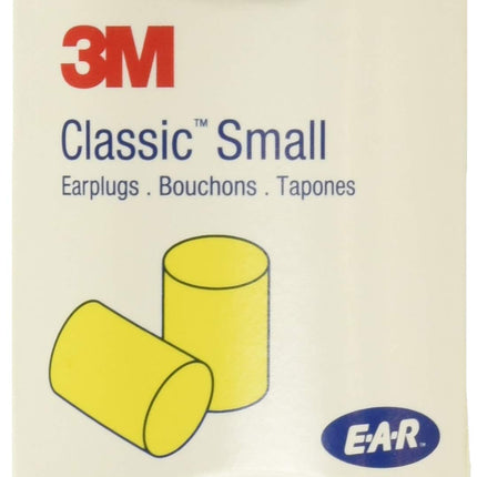 3M 3101103 Ear Classic Small Earplugs in Pillow Pa