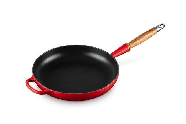 Le Creuset Signature Cast Iron Frying Pan with Woo