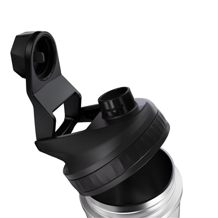 VOLTRX ChillMix Shaker Bottle Insulated Stainless Steel - USB C Rechargeable Electric Protein Shake Mixer, Shaker Cups for Protein Shakes and MealReplacement,(Chrome Steel)