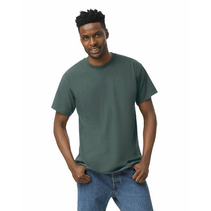 Gildan Men's, Heavy Cotton T-Shirt, Style G5000, Dark Heather, M