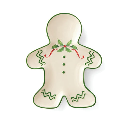 Lenox Holiday Gingerbread Man Accent Plate