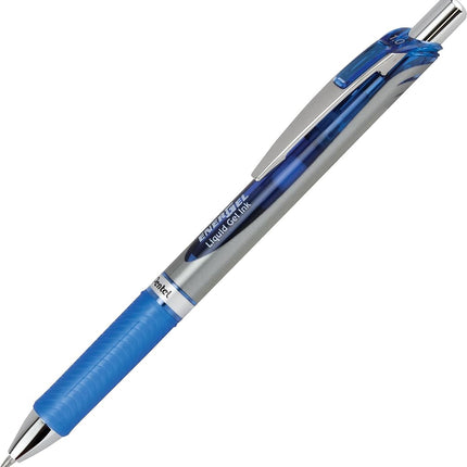Pentel Energel Rtx Retractable Liquid Gel Pen, Bold Line, Metal Tip, Assorted Ink Pack of 5 (BL80BP5M)