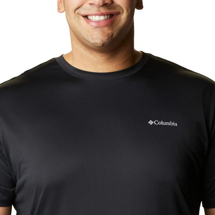 Columbia Men's Hike Crewneck Short Sleeve T-Shirt Black