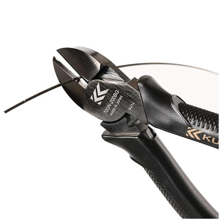Fujiya 700N-200BG Strong Eccentric Nipper (Black Gold with Shackle) 7.9 inches (200 mm), Easy Cutting with Eccentric Levers