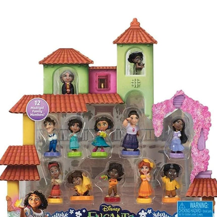 Disney Encanto Madrigal Figurine Toys Set | 12 Madrigal Family Members Mi Familia | All 12 family Madrigal members included in Encanto Gifts Set