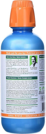 TheraBreath Dentist Recommended Fresh Breath Oral Rinse - Icy Mint Flavor, 16 Ounce (Pack of 2)