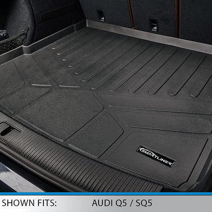 MAXLINER Alfombrilla de carga para todo tipo de clima, color negro, para Audi Q5 SQ5 2018