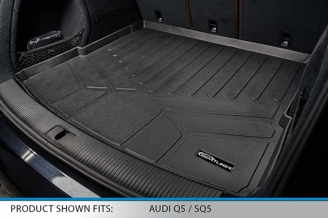 MAXLINER Alfombrilla de carga para todo tipo de clima, color negro, para Audi Q5 SQ5 2018