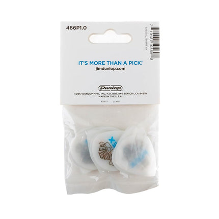 Jim Dunlop 466P1.00 Tortex Flex Jazz III Xl Picks, 1.0 mm, Set of 12 Pieces