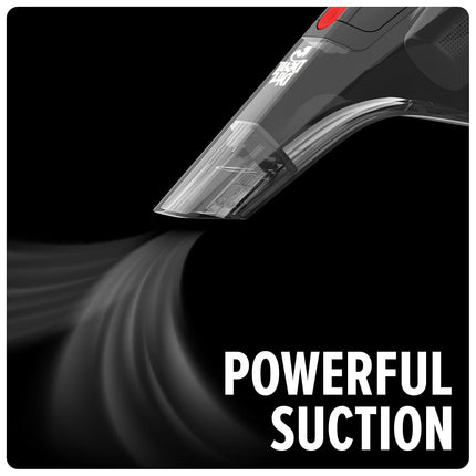 Aspirateur à main sans fil Dirt Devil 16V Deep Clean, aspiration puissante, léger, avec brosse motorisée pour animaux et batterie rechargeable, autonomie prolongée, aspirateur portable