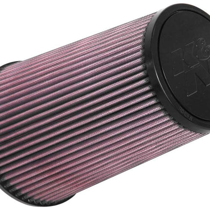 K&N Universal Clamp-On Air Filter: High Performance, Premium, Washable, Replacement Filter: Flange Diameter: 3.5 In, Filter Height: 9.0 In, Flange Length: 1.75 In, Shape: Round Tapered, RU-3690