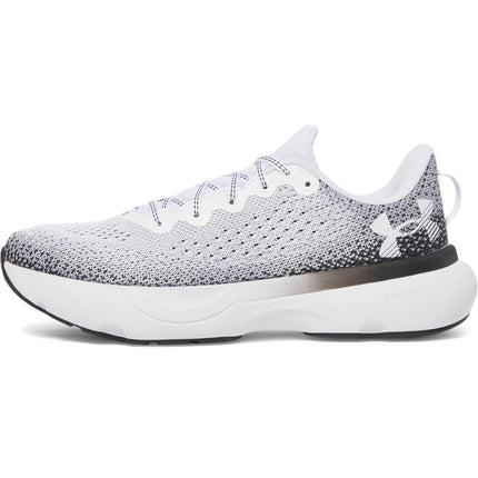 Under Armour Mens Infinite, (109) White/Black/White, 6 UK