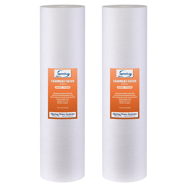iSpring FP220BX2 20 Micron 20-Inch Big Blue Whole 