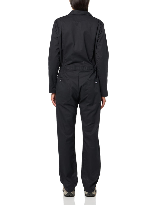 Dickies Women's Cooling Long Sleeve Coveralls, Black, XS