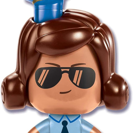 Disney Pixar Toy Story 4 Talking Officer Giggle McDimples, 5.2 inch Character Figure in Uniform and Changing Facial Expressions