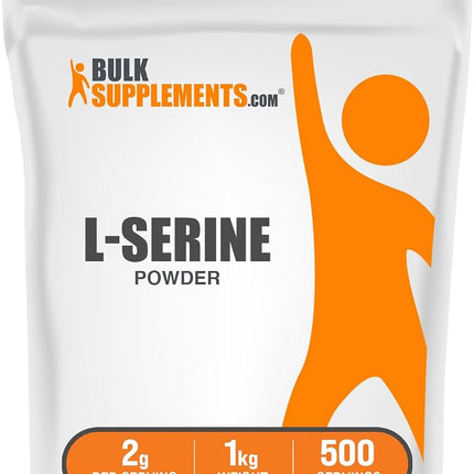 BulkSupplements.com L-Serine Powder - Serine Suppl