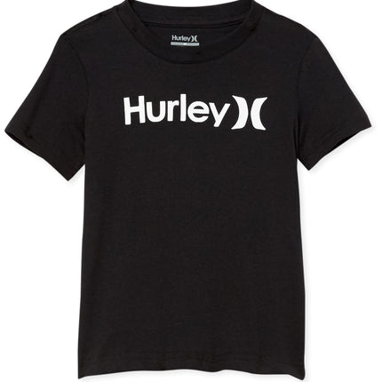 Hurley Boys' Big Kids One and Only Logo T-Shirt, B