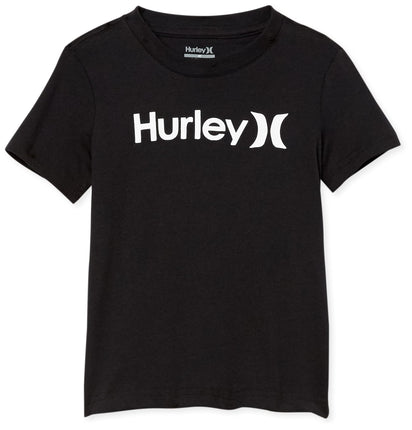 Hurley Boys' Big Kids One and Only Logo T-Shirt, B