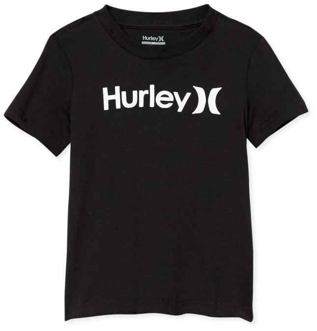 Hurley Boys' Big Kids One and Only Logo T-Shirt, B