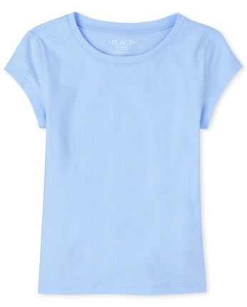 The Children's Place Girls' Short Sleeve Layering 