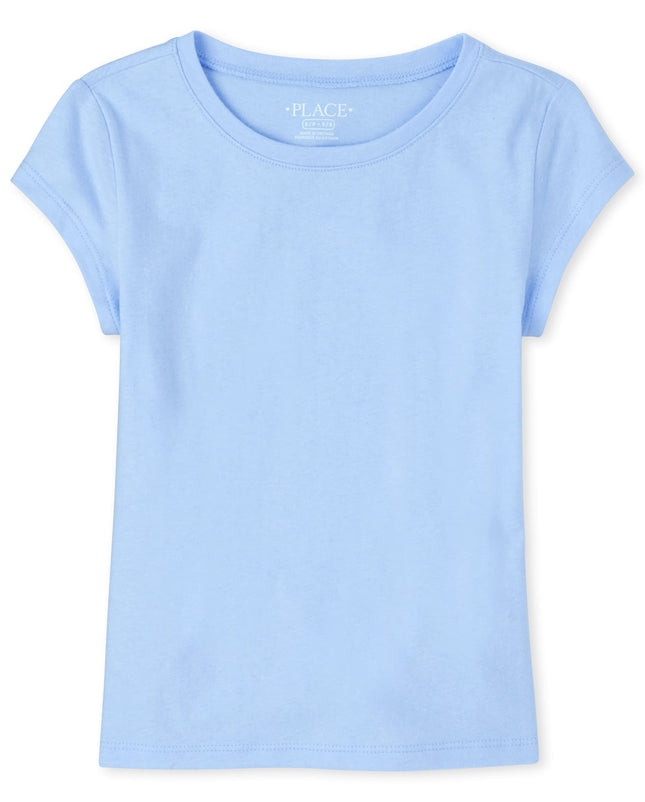 The Children's Place Girls' Short Sleeve Layering 