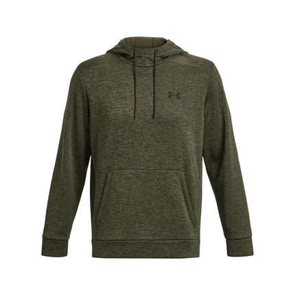 Chandail à capuchon torsadé Armourfleece Under Armour pour homme, vert baroque (310) / / noir, TP