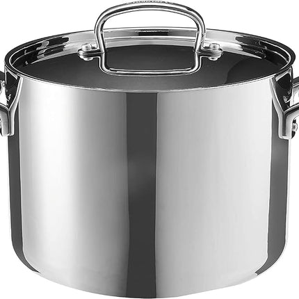 Cuisinart FCT66-22 French Classic Tri-Ply Stainless 6-Quart Stockpot with Cover