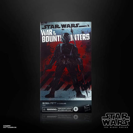 Star Wars The Black Series Boba Fett (in Disguise) SDCC Exclusive 6-Inch-Scale War of The Bounty Hunters Comic Set F5536 Multicolored Collectible by Hasbro Ages 4 and Up
