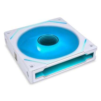 LIAN LI UNI FAN SL-INFINITY 120mm ARGB PC Cooling Fan Triple Pack with Controller - White
