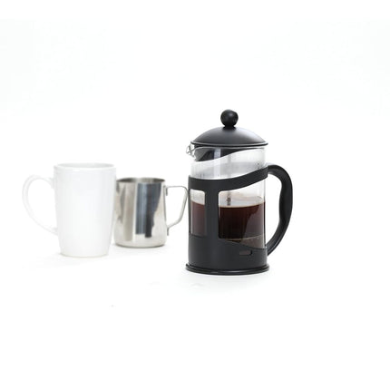 Mind Reader French Press Coffee & Tea Maker 27 oz, Glass, Black