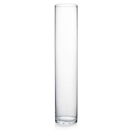 WGV Tall Cylinder Glass Vase, 3" W x 16" H, [Multi