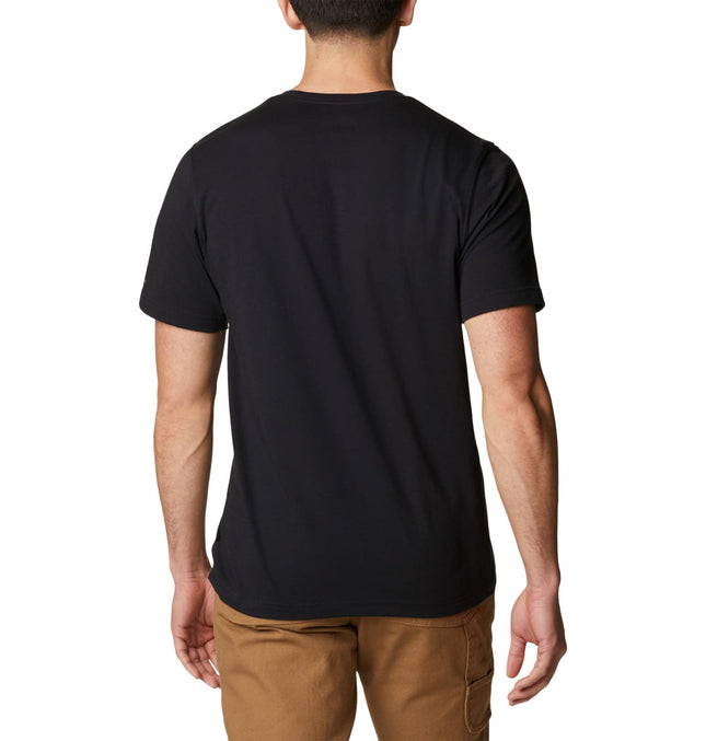 Columbia Men's Thistletown Hills Short Sleeve Hiking Shirt, Black, 3X Tall