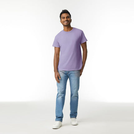 Gildan Men's Ultra Cotton T-Shirt, Style G2000, Multipack, Orchid (3-Pack), S (Pack of 3)