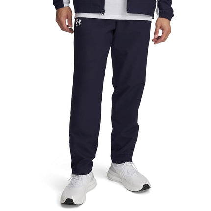 Pantalones rompevientos Rival Woven de hombre Under Armour, (410) Midnight Navy/Midnight Navy/White, S Tall