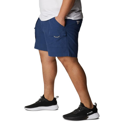 Columbia Mens Brewha Ii Short, Carbon, XL x 7L