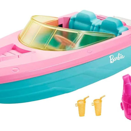 ​Barbie Boat with Puppy and Themed Accessories, Fl