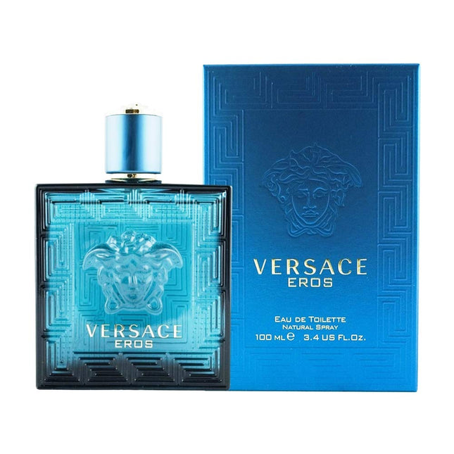 Versace Eros Eau de Toilette for Men, 100ml