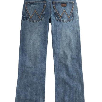 Wrangler Boy's Greely Wash Bootcut Jeans, Greeley, 16 Slim