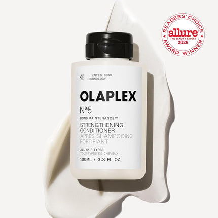 Olaplex Nº. 5 Bond Maintenance Conditioner: Reduces Breakage & Strengthens Hair | Hydrates, Smooths & Detangles | For Coily, Curly, Straight, and Wavy, Stocking Stuffers, 100 mL / 3.3 Fl Oz